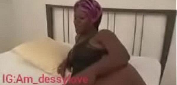  Ebony pregnant lesbian fucked with vibrator